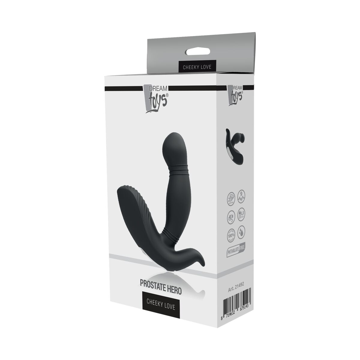 Masajeador de Próstata Dream Toys Essentials Negro