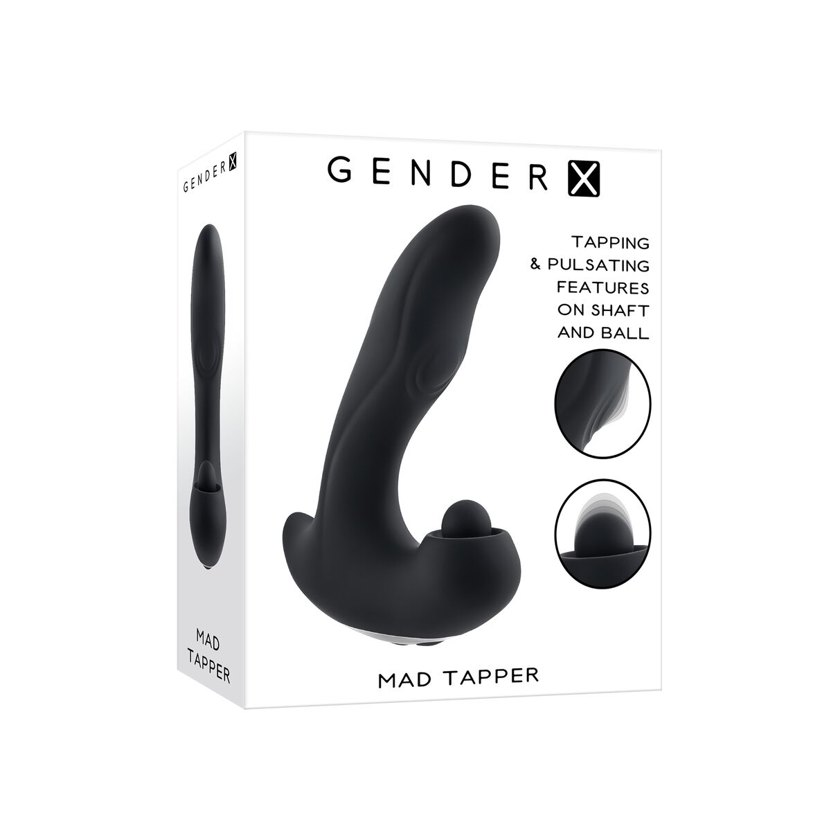 Vibrador Punto G Gender X Mad Tapper Negro