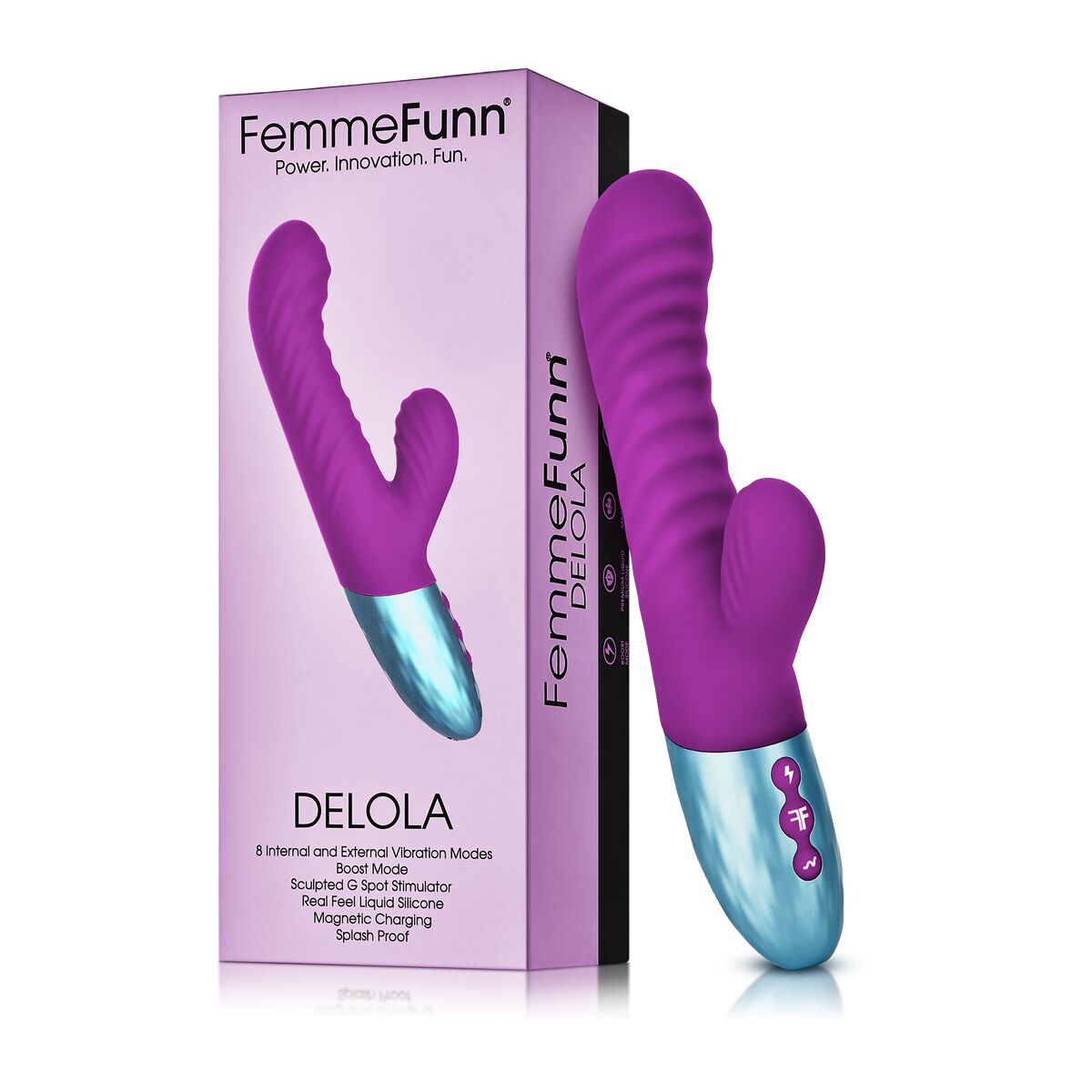 Vibrador Punto G FemmeFunn Delola Morado