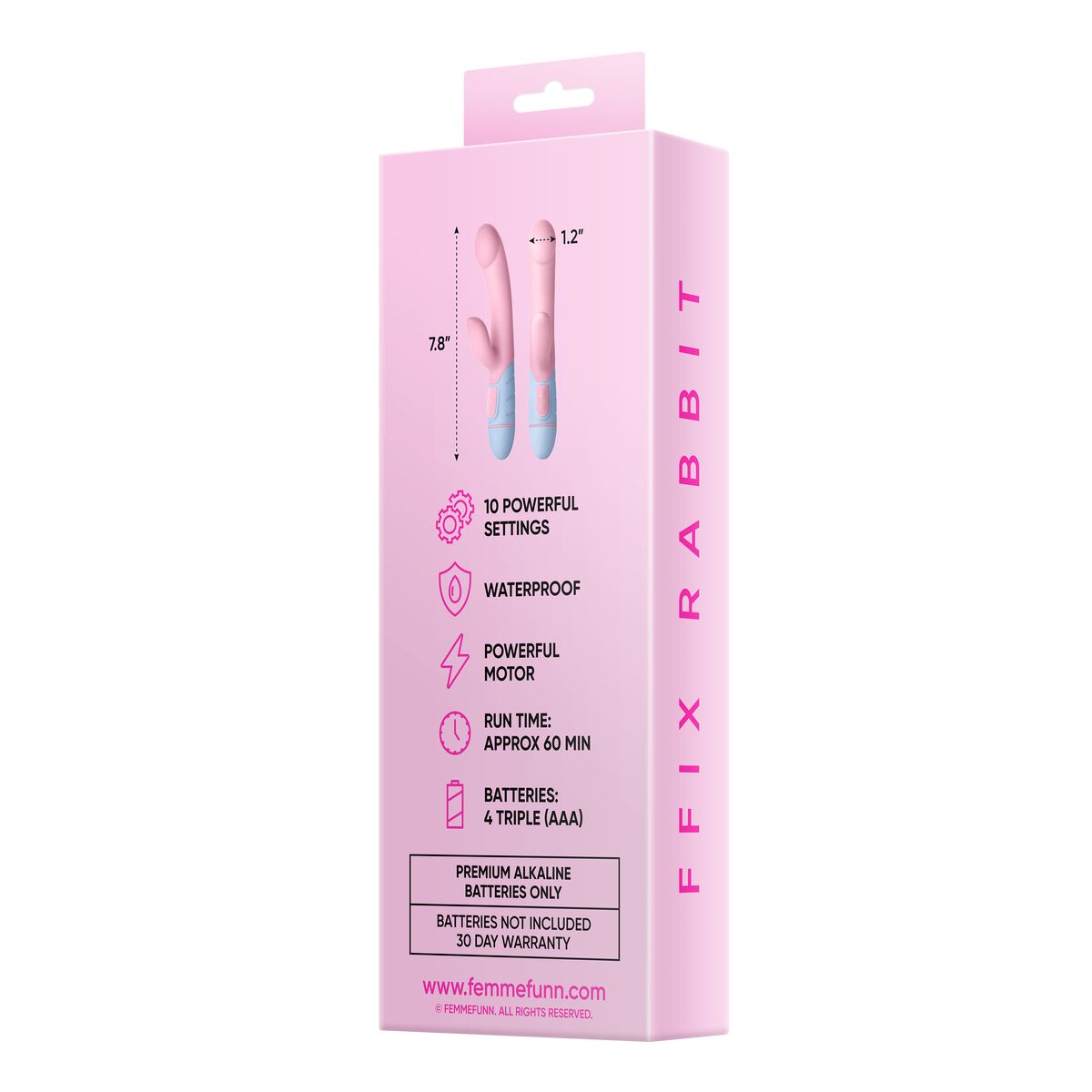 Vibrador Punto G FemmeFunn Ffix Rosa