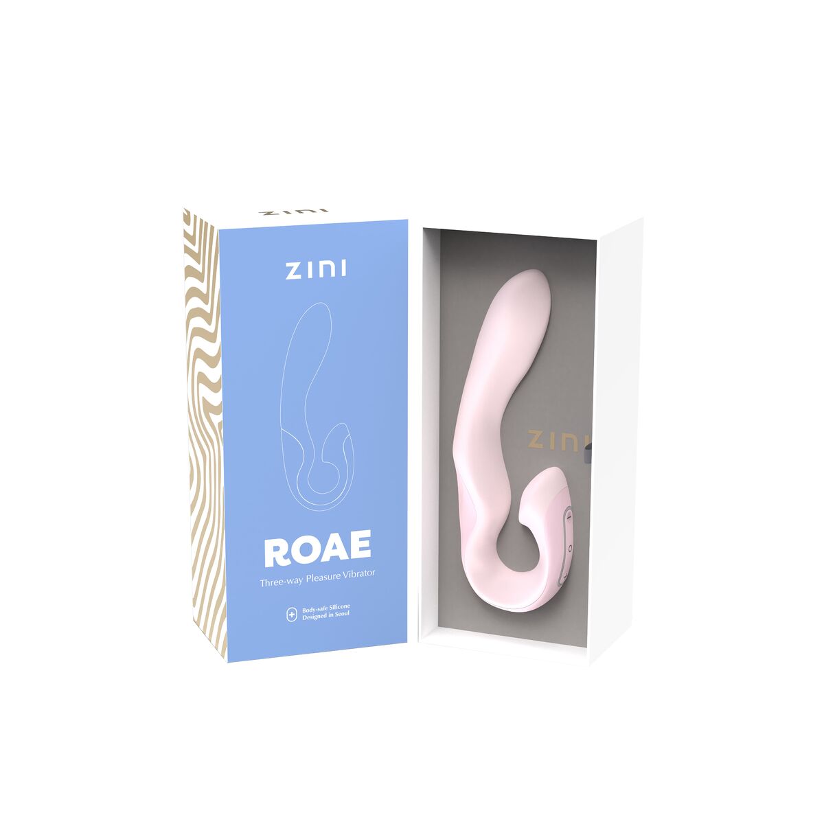 Vibrador Punto G ZINI Roae Rosa