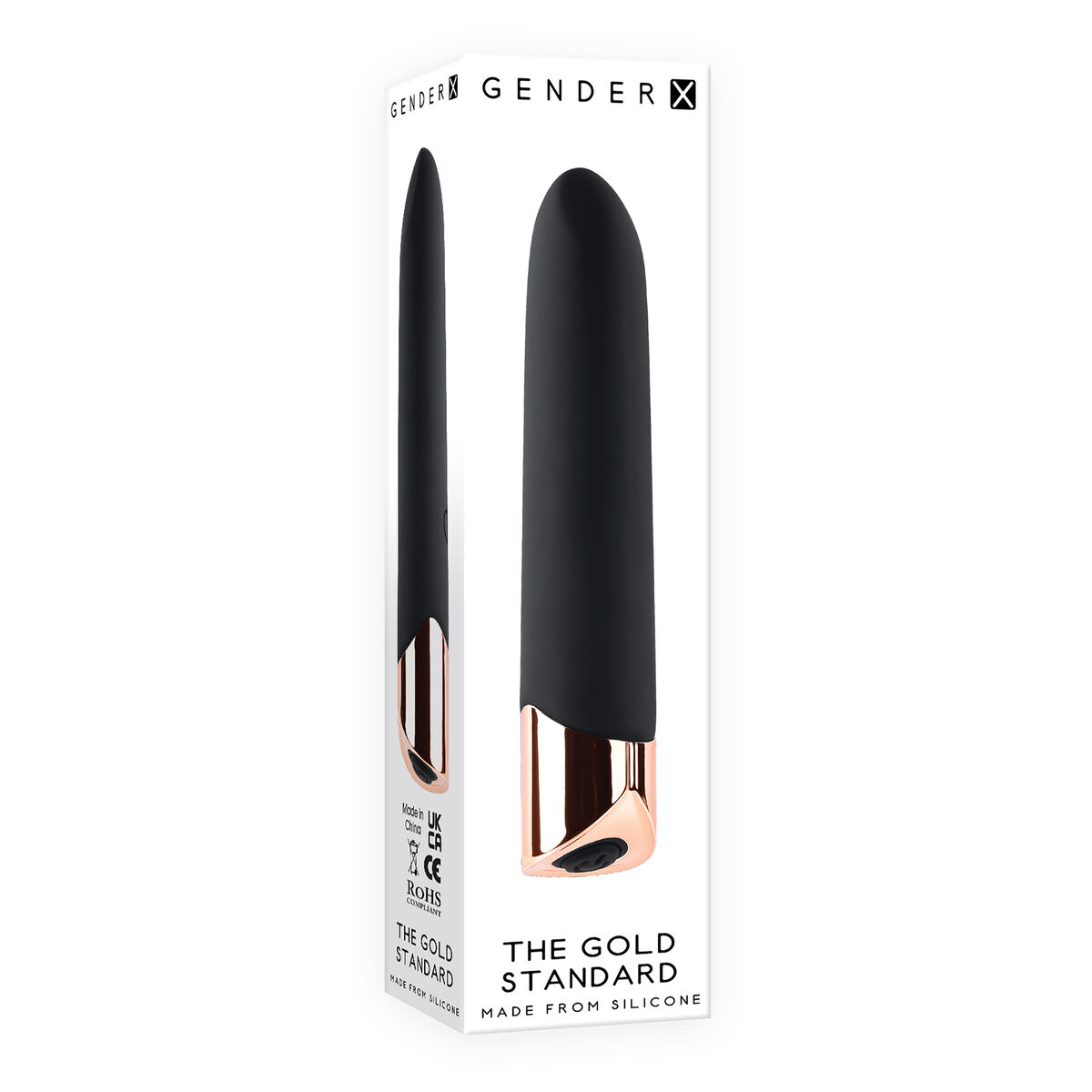 Mini Vibrador Gender X The Gold Standard Negro