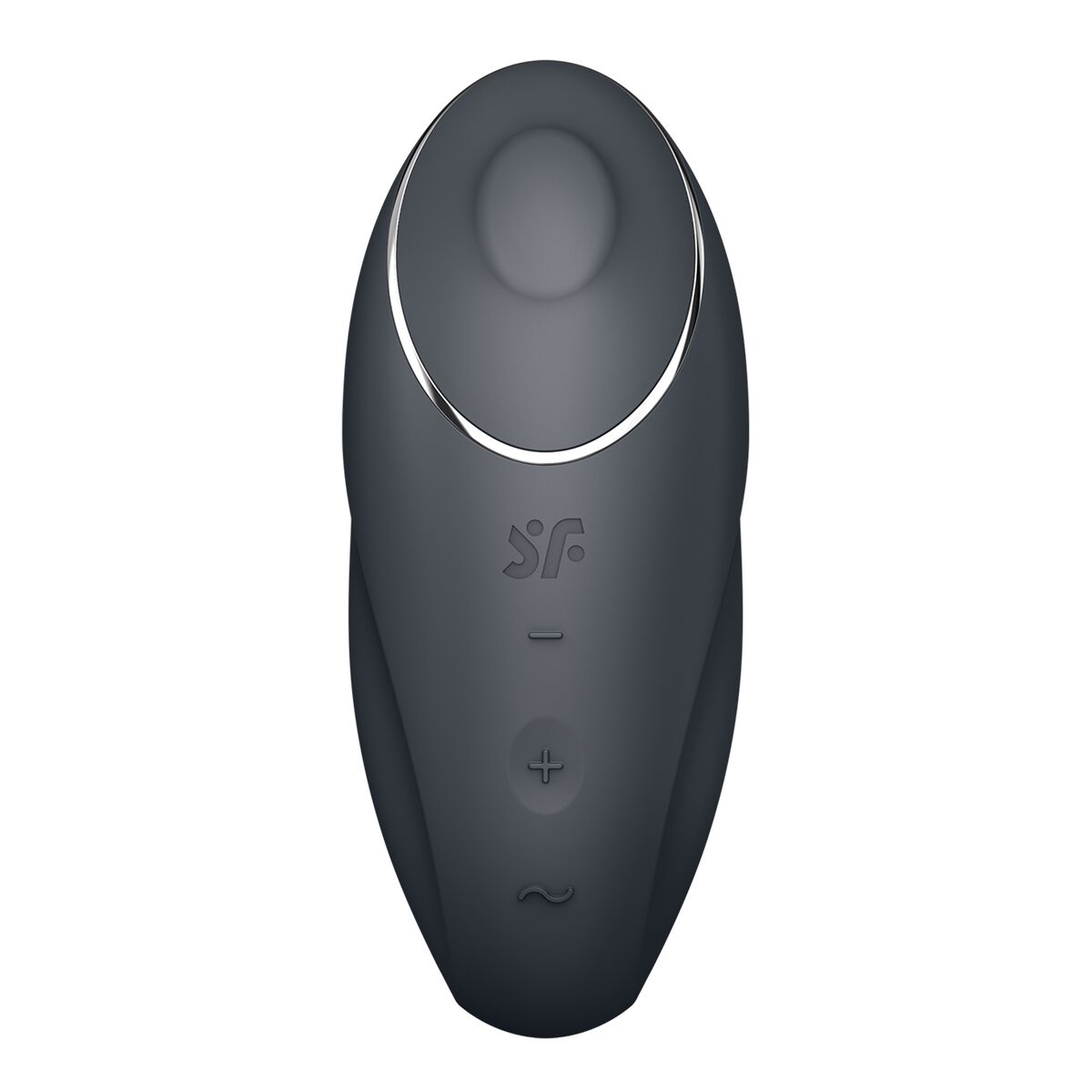 Masajeador Satisfyer Tap & Climax Gris