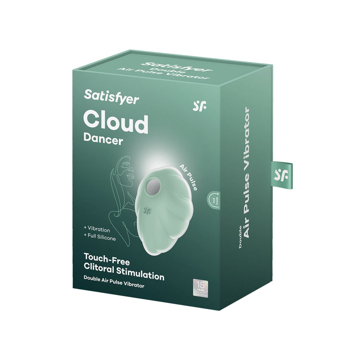 Succionador de Clítoris Satisfyer Cloud Dancer Verde