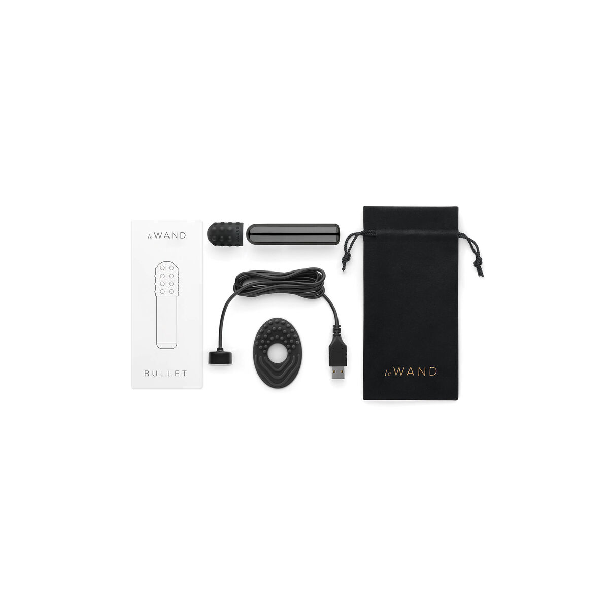 Bala Vibradora Le Wand Bullet Negro