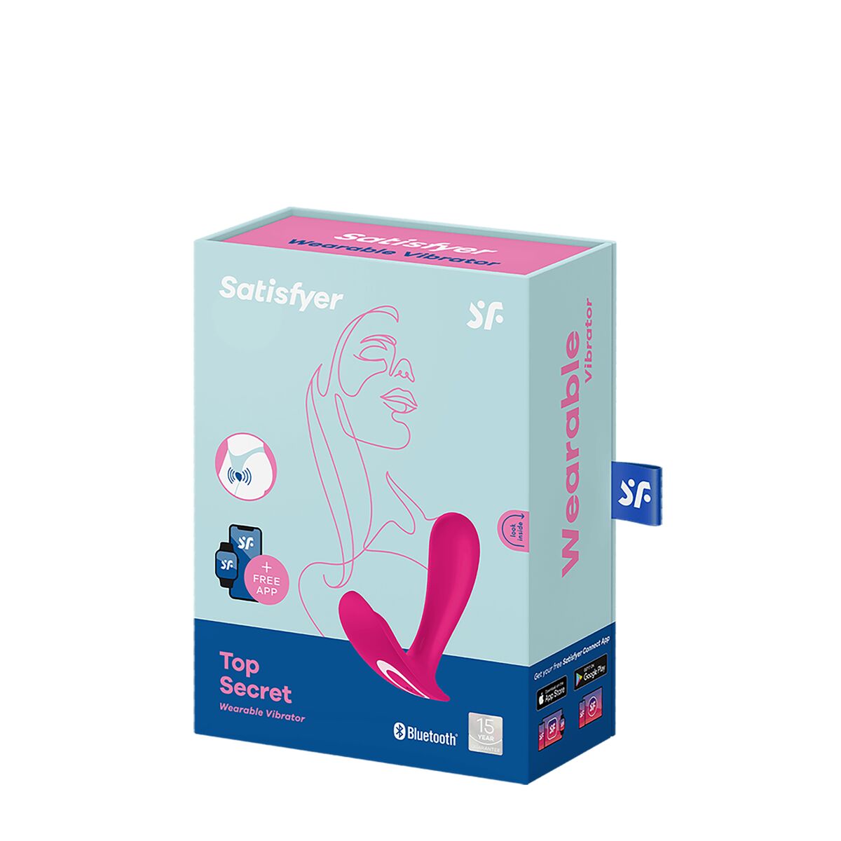 Vibrador Satisfyer Top Secret Rosa