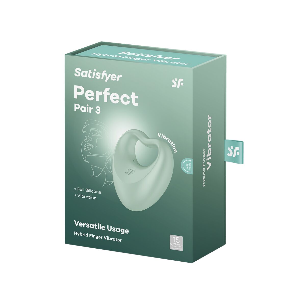 Anillo para el Pene Satisfyer Perfect Pair 3 Verde
