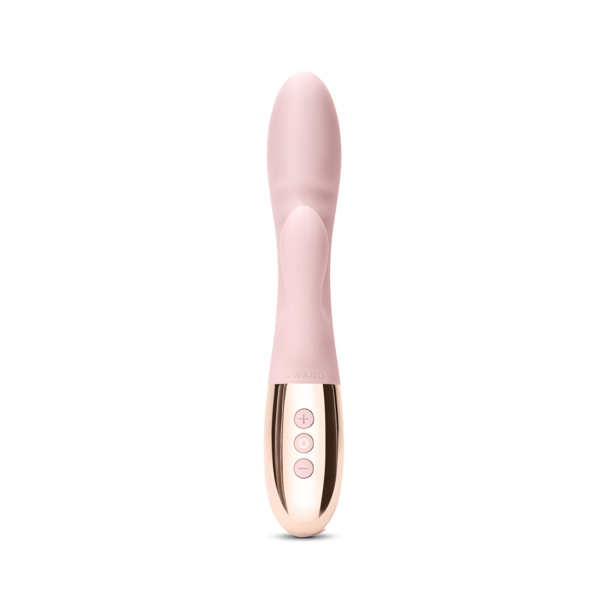 Vibrador Doble Estimulación Le Wand Blend Rose Gold Dorado Rosa Dorado