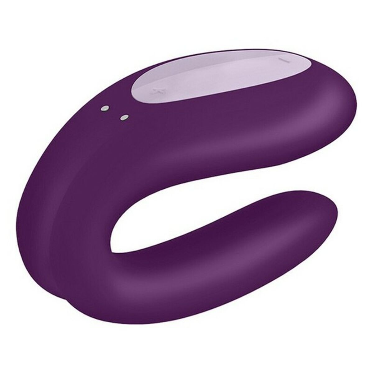 Vibrador Doble Estimulación Satisfyer Double Joy Morado