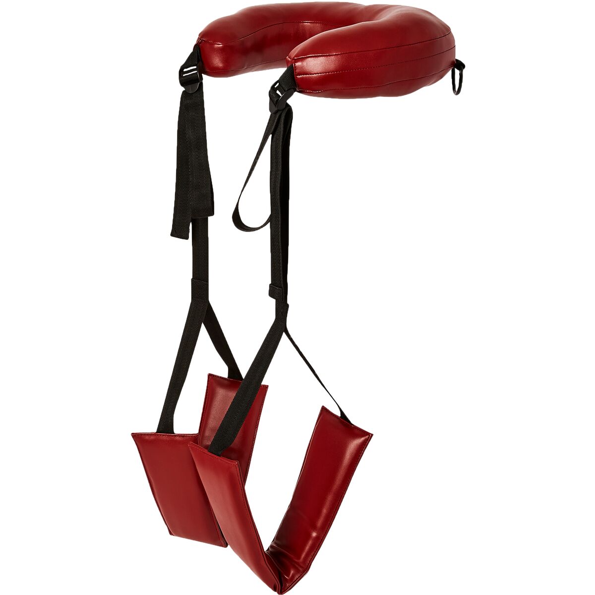 Set Erótico de Ataduras Sportsheets Saffron Thigh Rojo