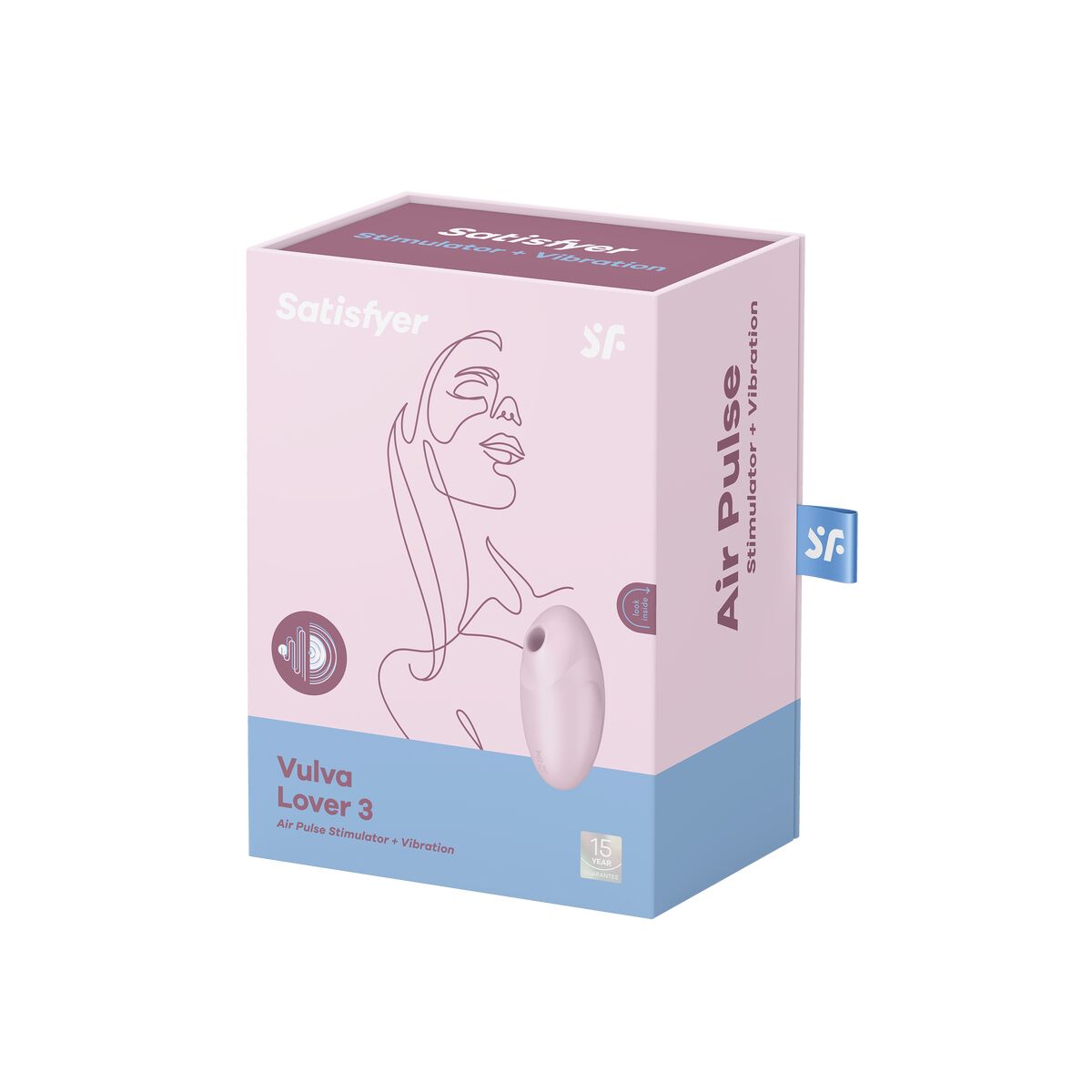 Succionador de Clítoris Satisfyer Lover 3 Rosa