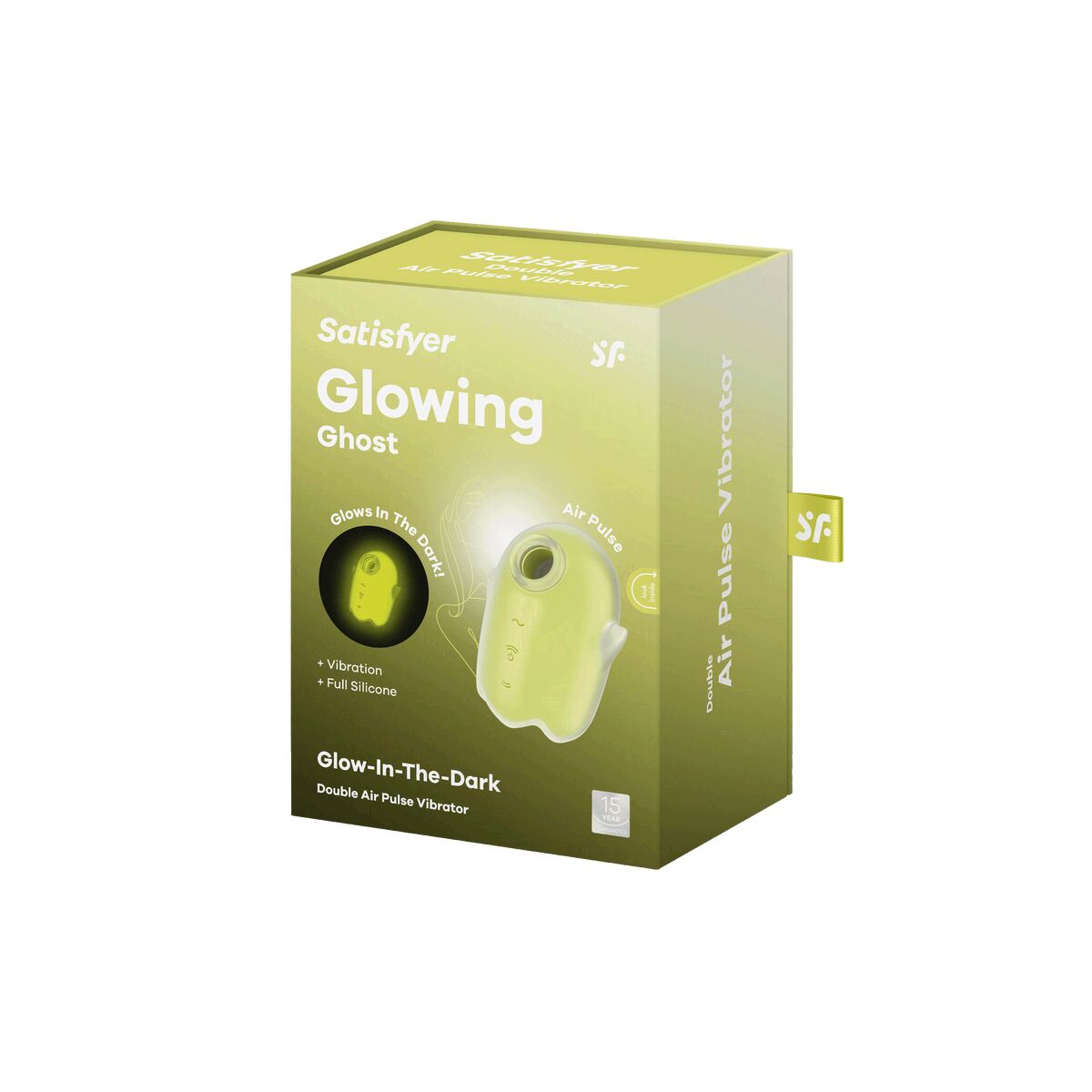 Succionador de Clítoris Satisfyer Glowing Ghost Amarillo