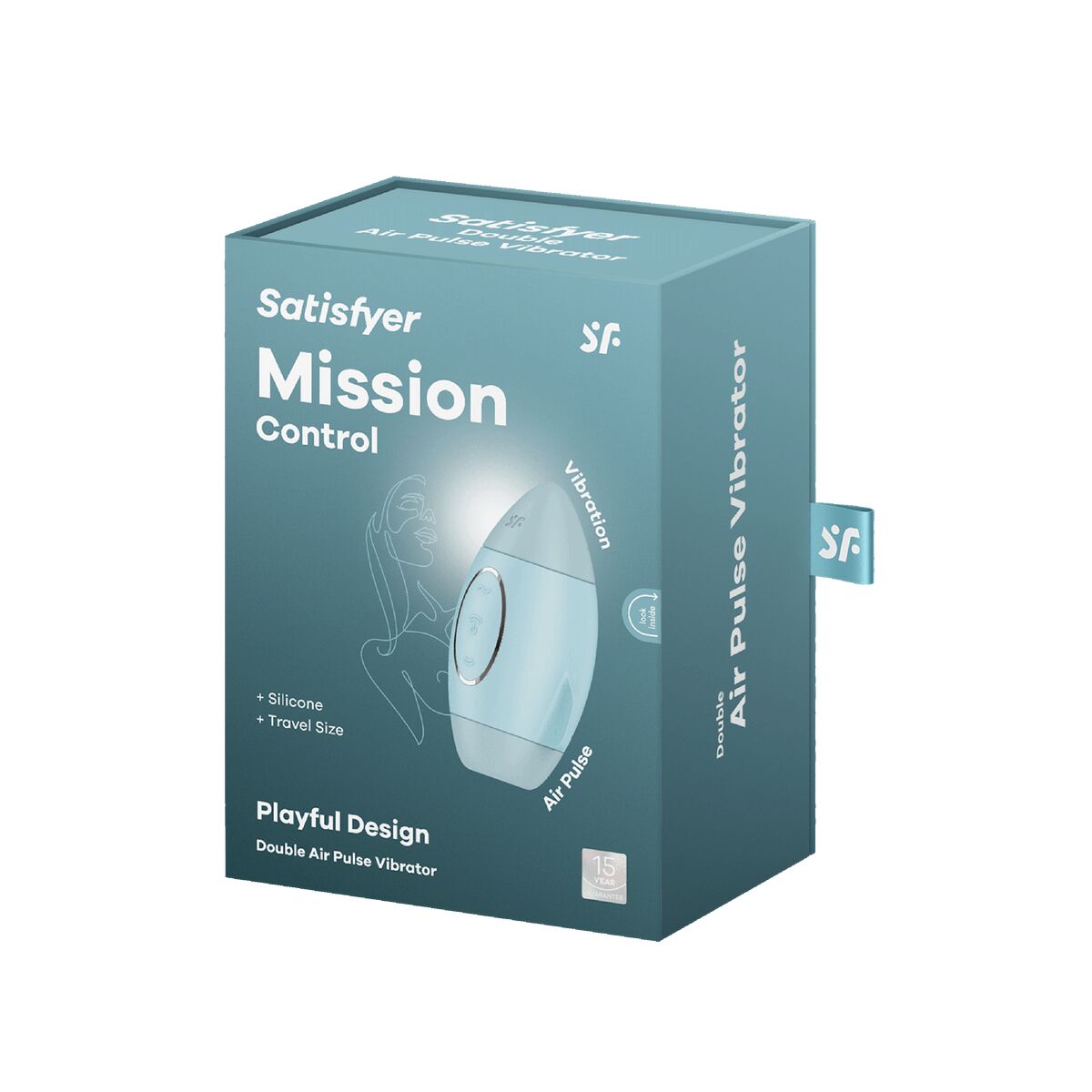 Succionador de Clítoris Satisfyer Mission Control Azul