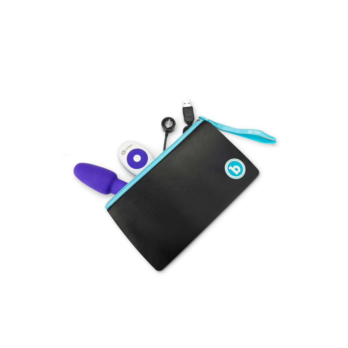 Plug Anal B-Vibe 93044 Morado