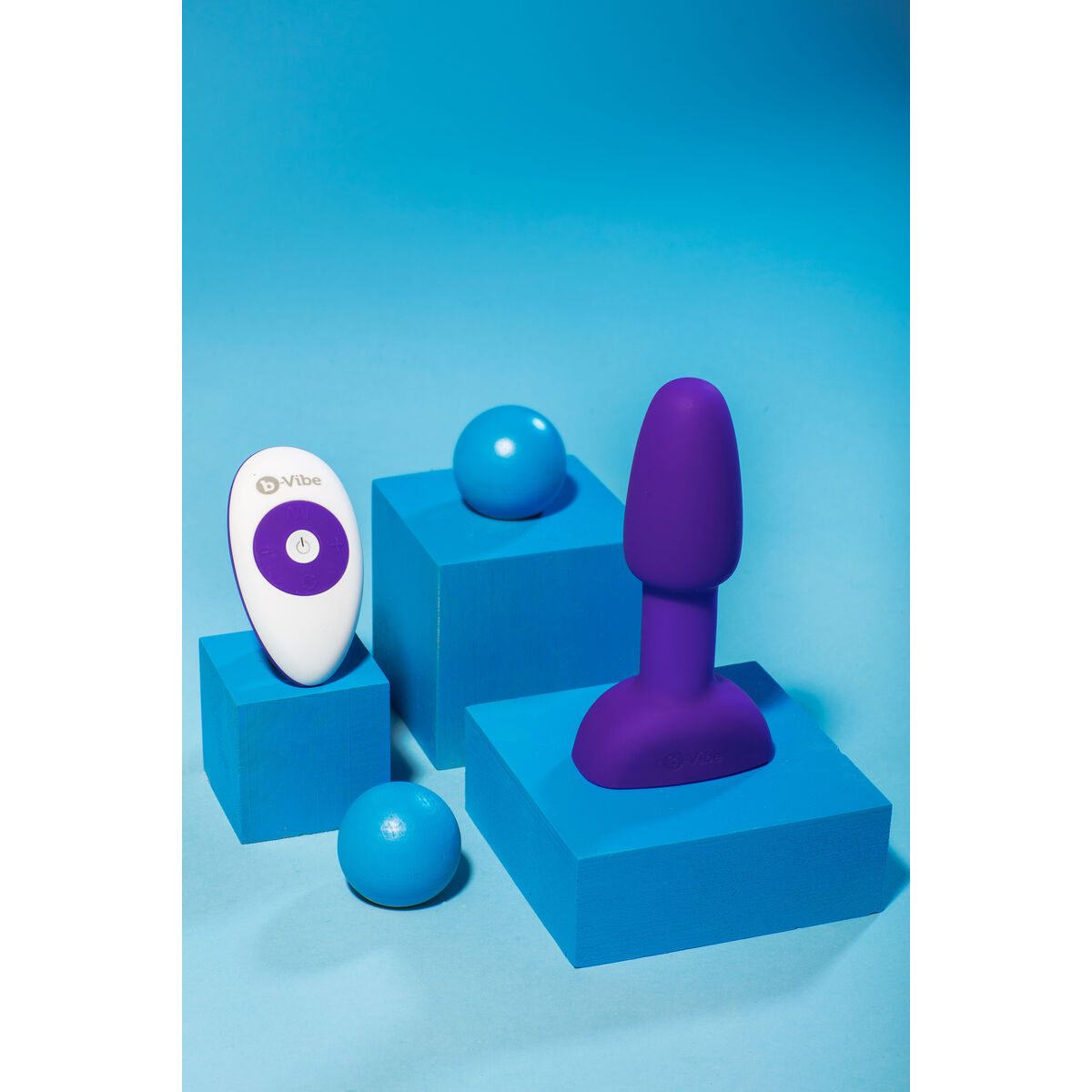 Plug Anal B-Vibe 93044 Morado