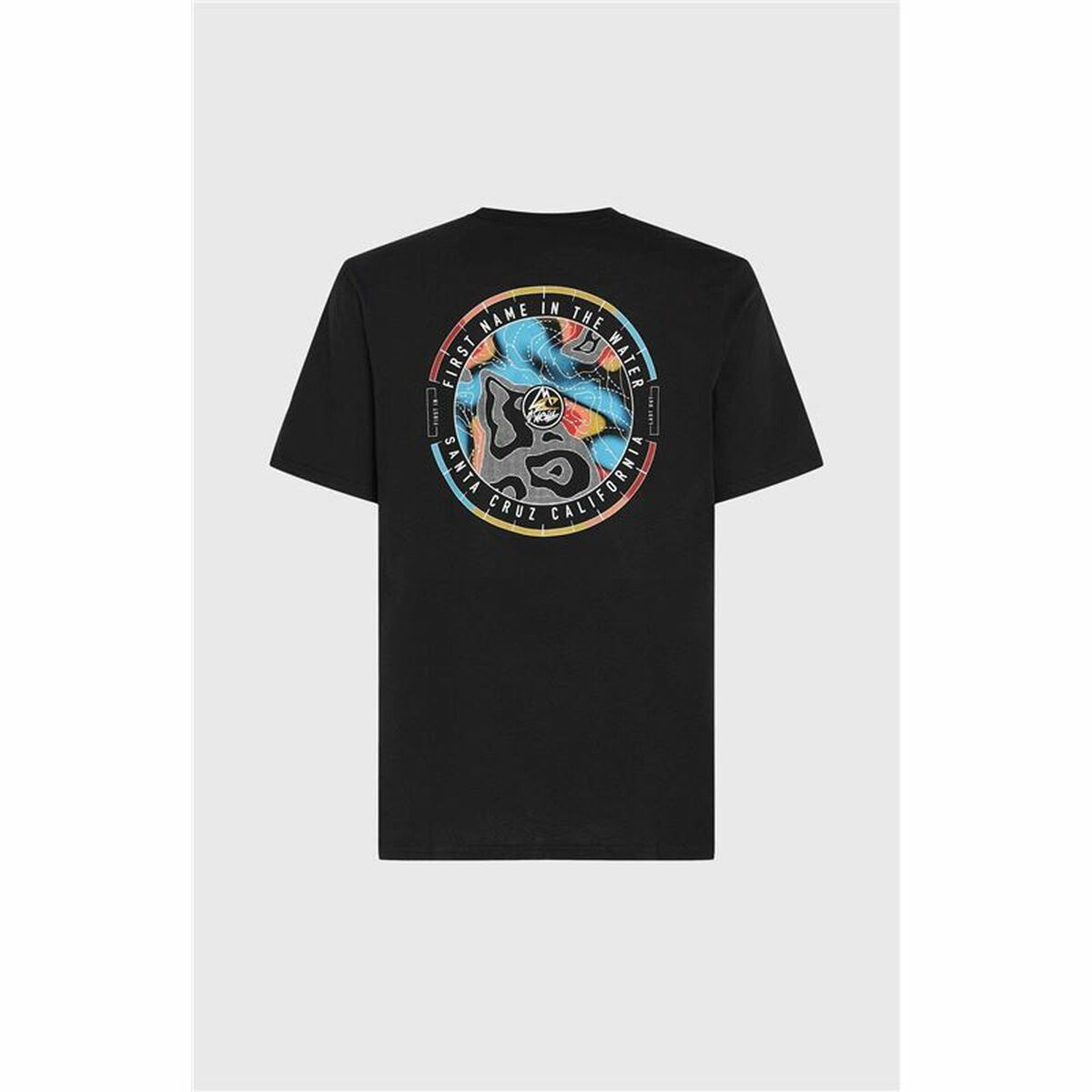Camiseta de Manga Corta Hombre O'Neill Trvlr  Negro