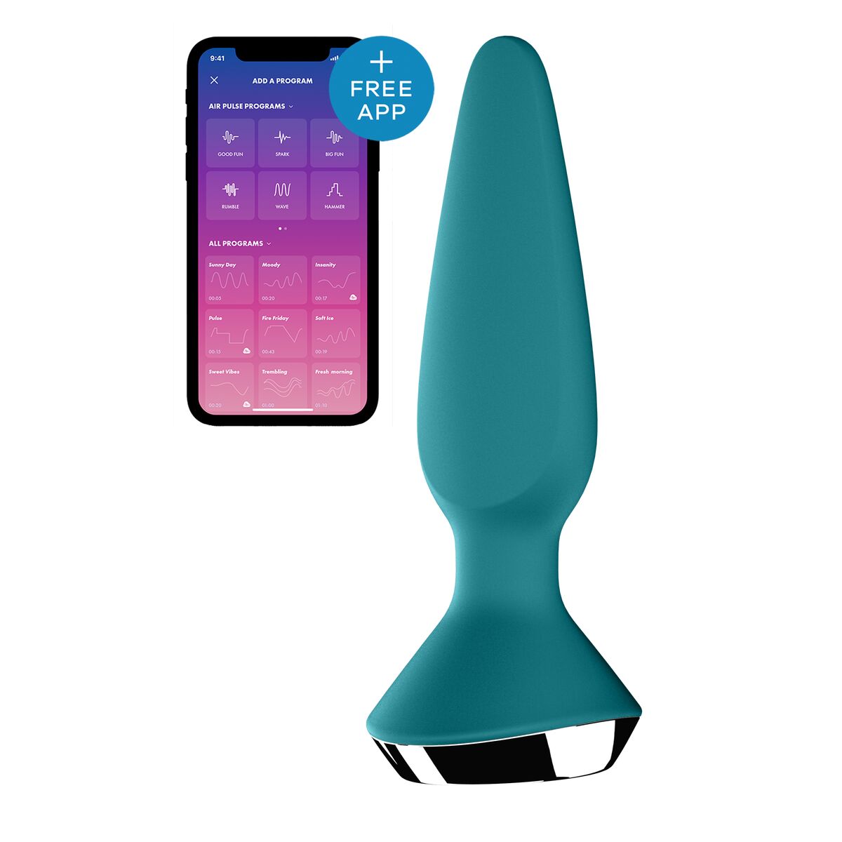 Plug Anal Satisfyer Ilicious 1 Verde