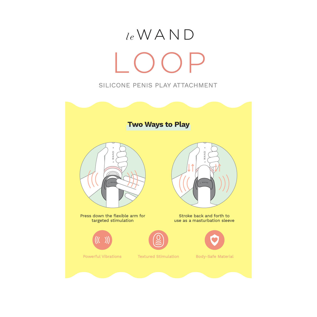 Accesorio Loop Silcone Penis Play Le Wand