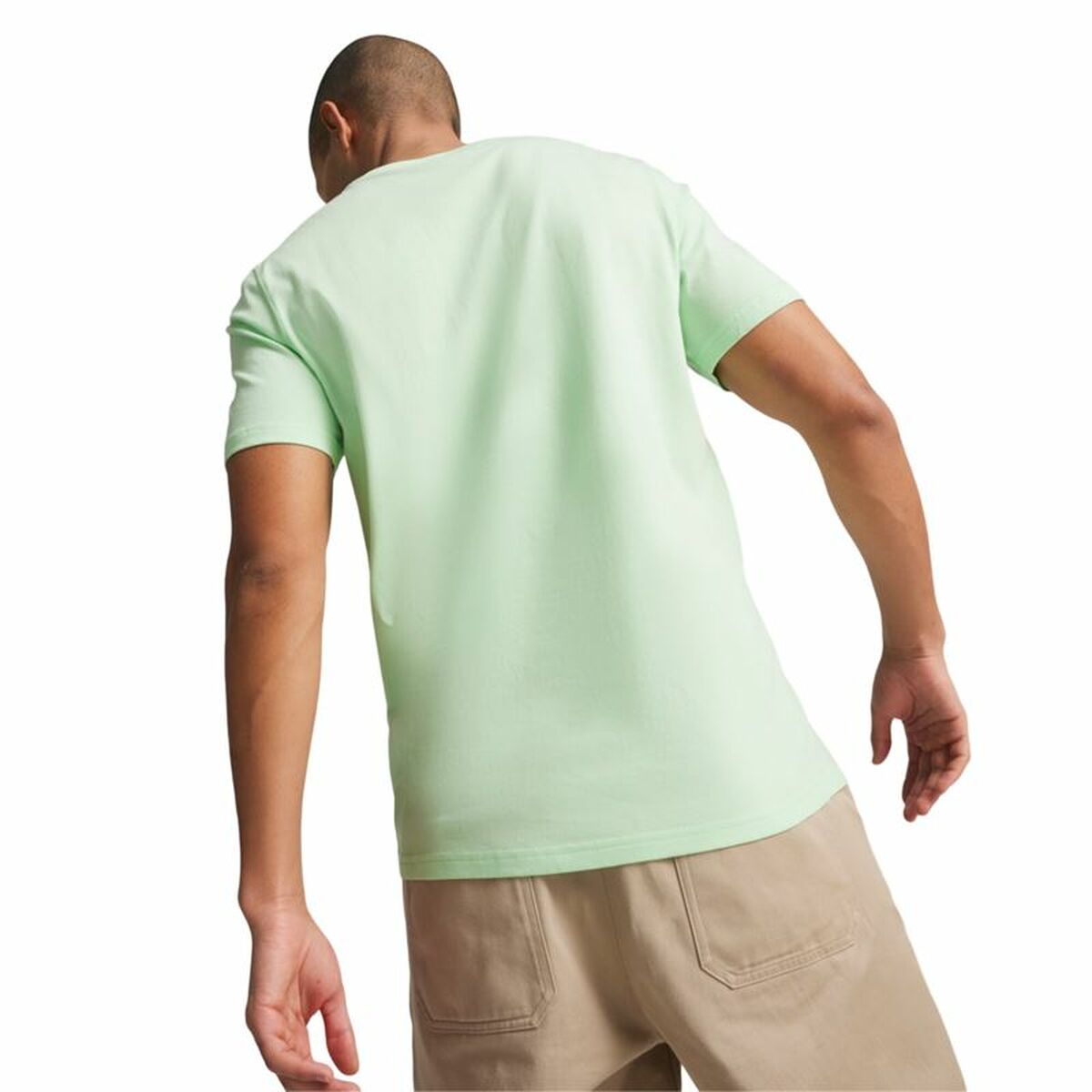 Camiseta de Manga Corta Hombre Puma POWER Graphic  Cian