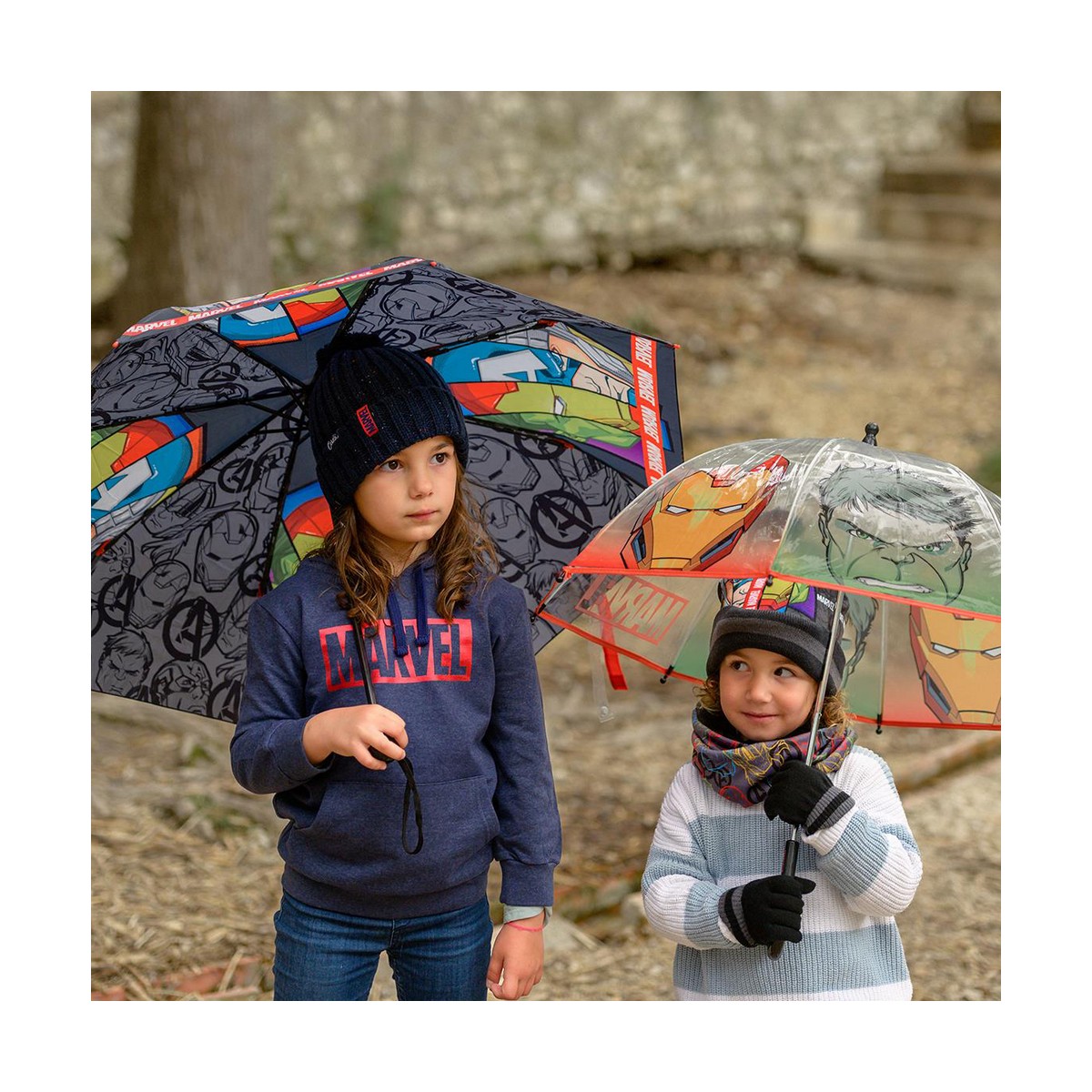 Paraguas The Avengers 100 % POE (Ø 71 cm)