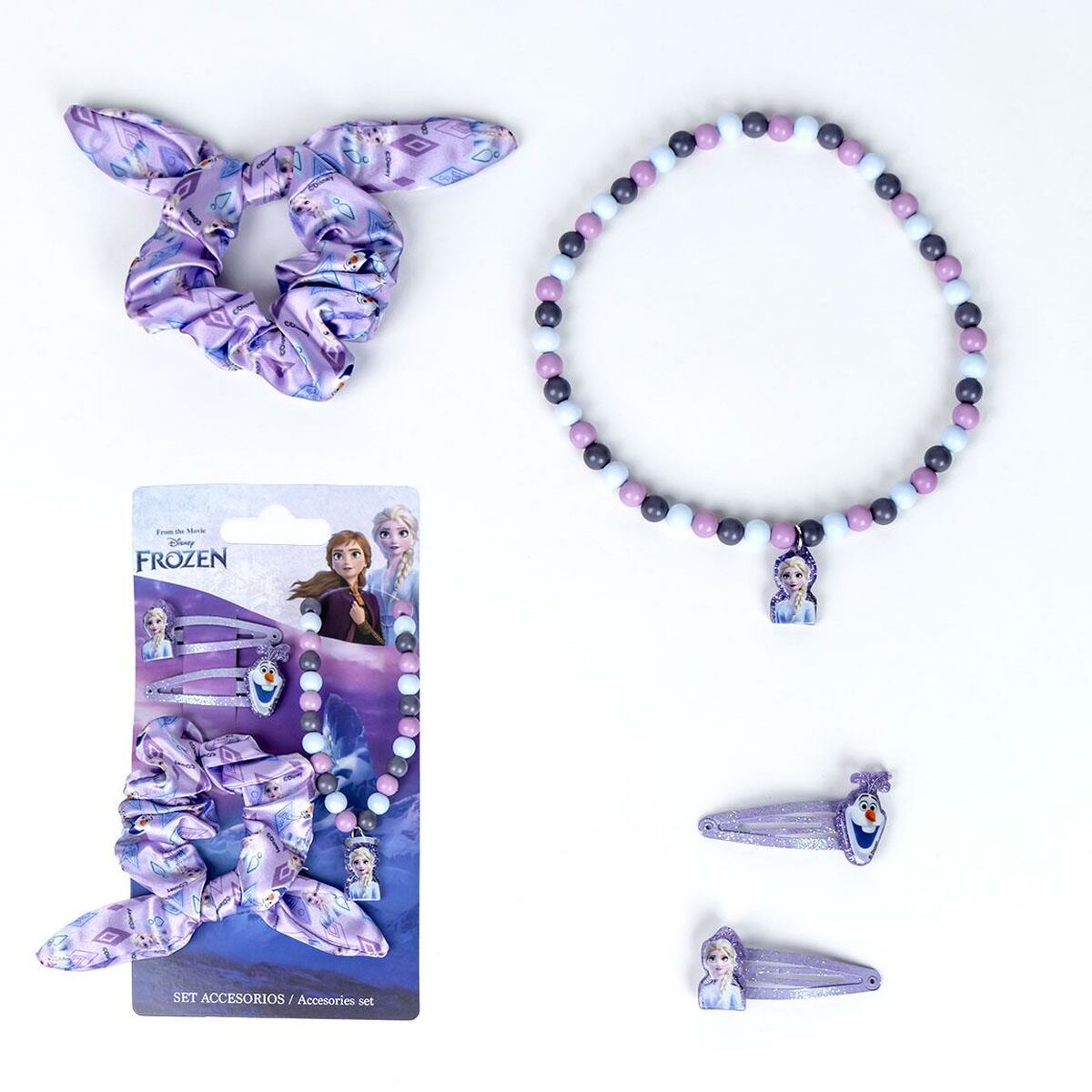 Set de accesorios Frozen Multicolor 4 Piezas