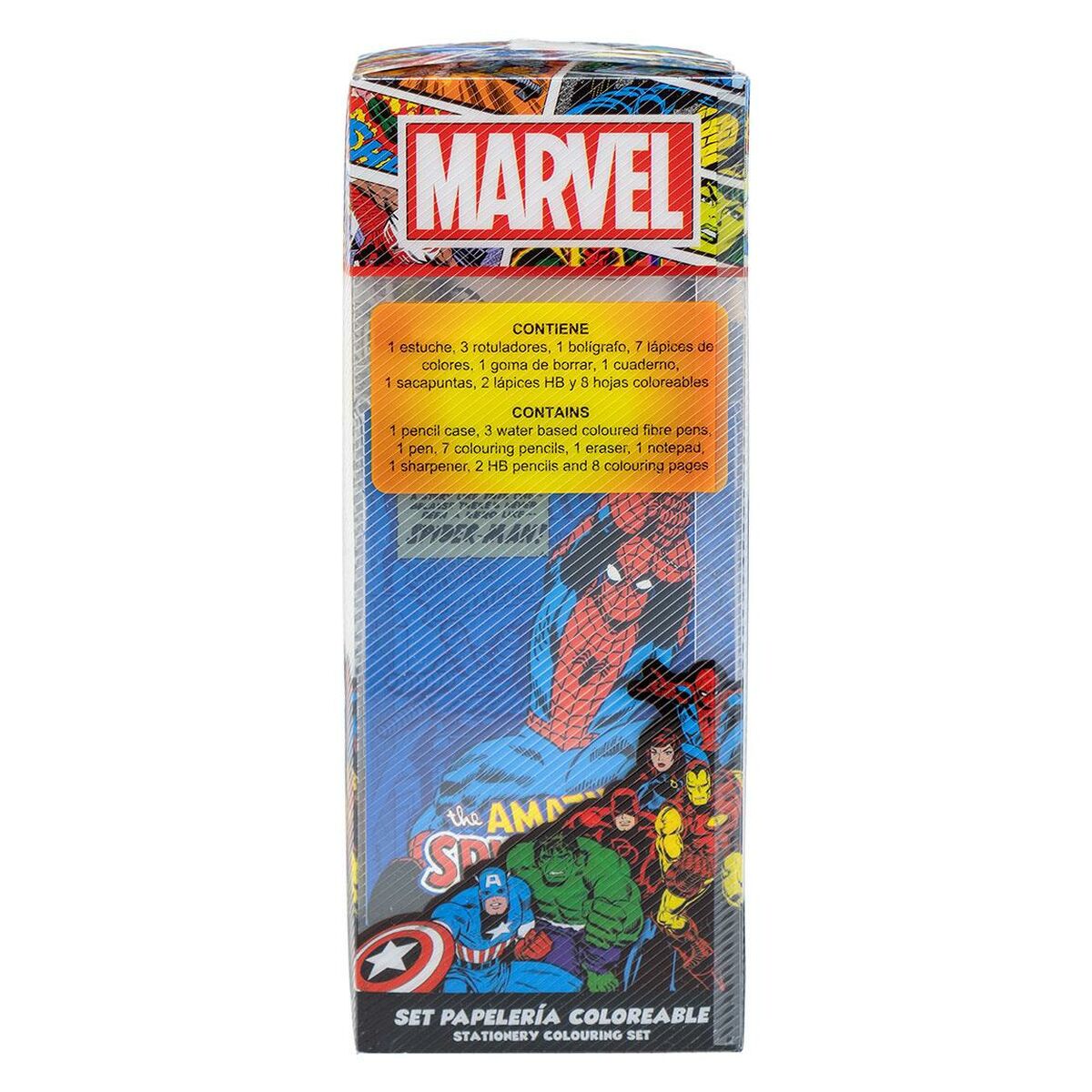 Set Escolar Marvel 16 Piezas