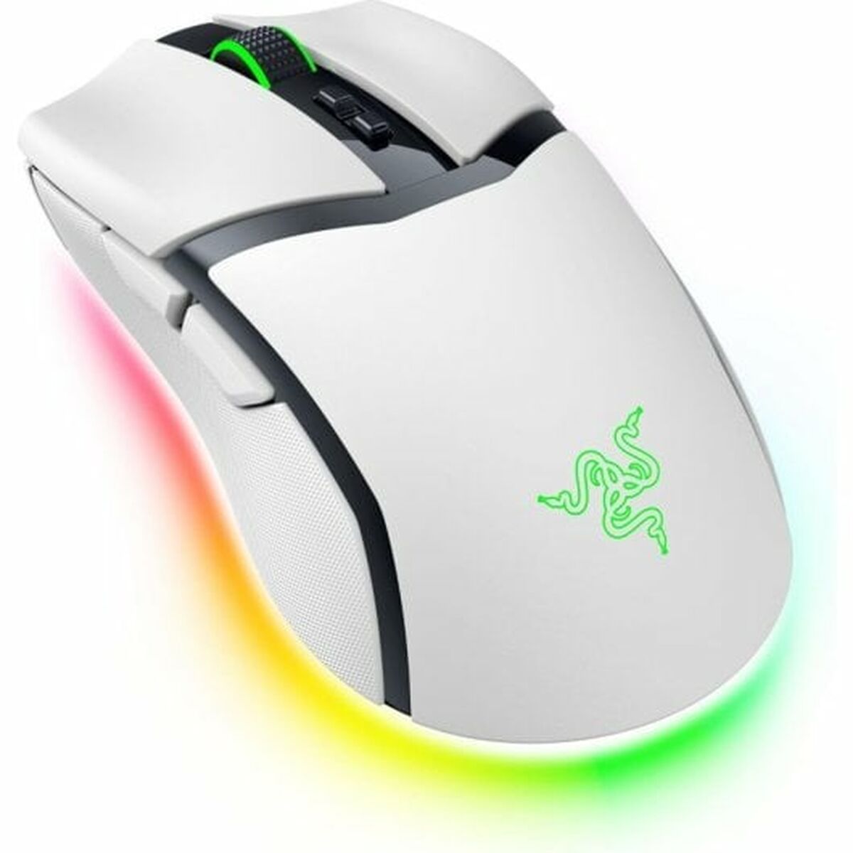 Ratón Gaming con LED Razer RZ01-04660200-R3G1 30000 dpi Blanco Negro