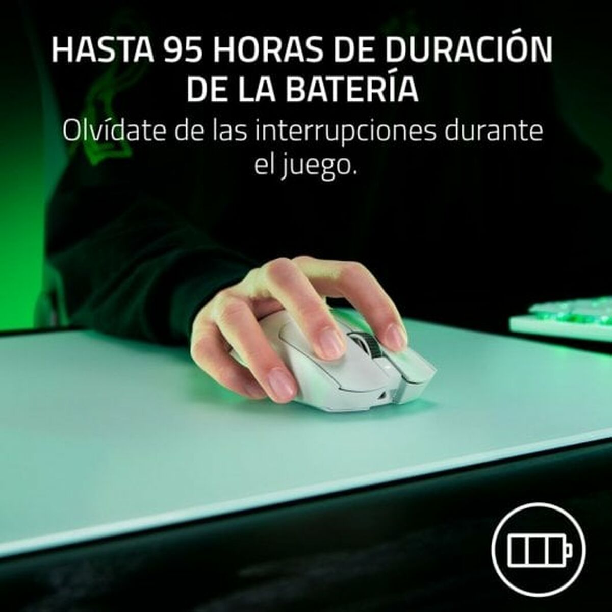 Ratón Bluetooth Inalámbrico Razer RZ01-05120200-R3G1 Blanco