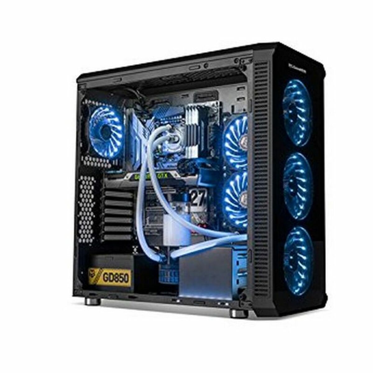 Caja Semitorre ATX Nox-Xtreme NXHUMMERTGX Negro