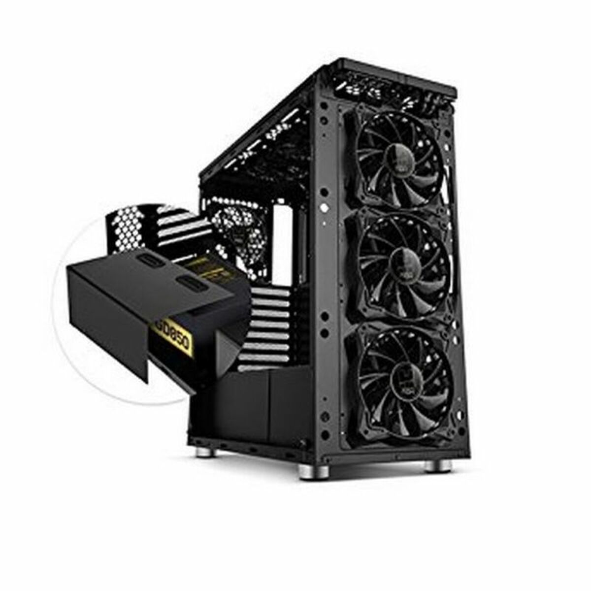 Caja Semitorre ATX Nox-Xtreme NXHUMMERTGX Negro