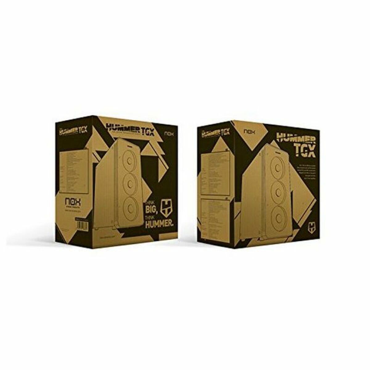 Caja Semitorre ATX Nox-Xtreme NXHUMMERTGX Negro