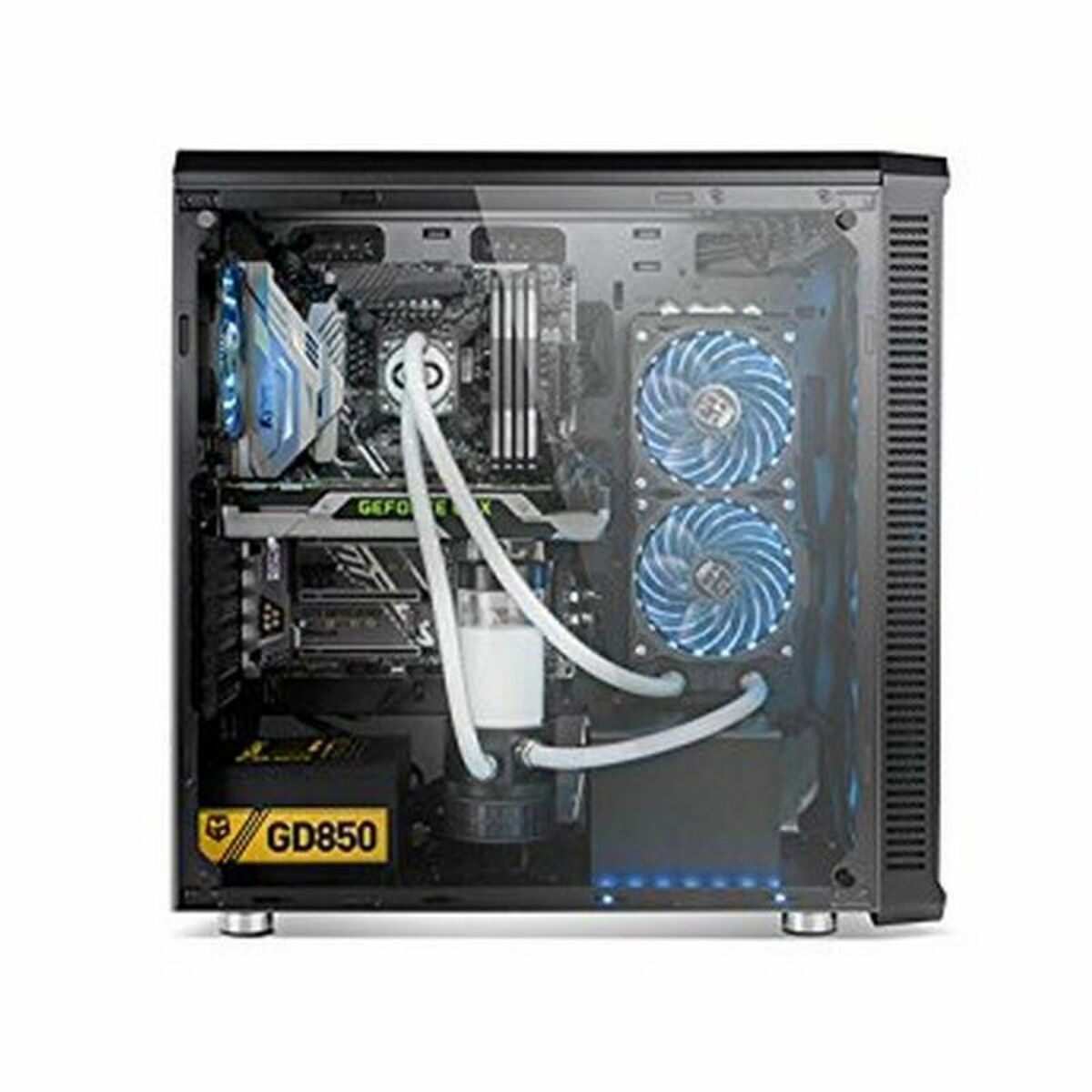 Caja Semitorre ATX Nox-Xtreme NXHUMMERTGX Negro
