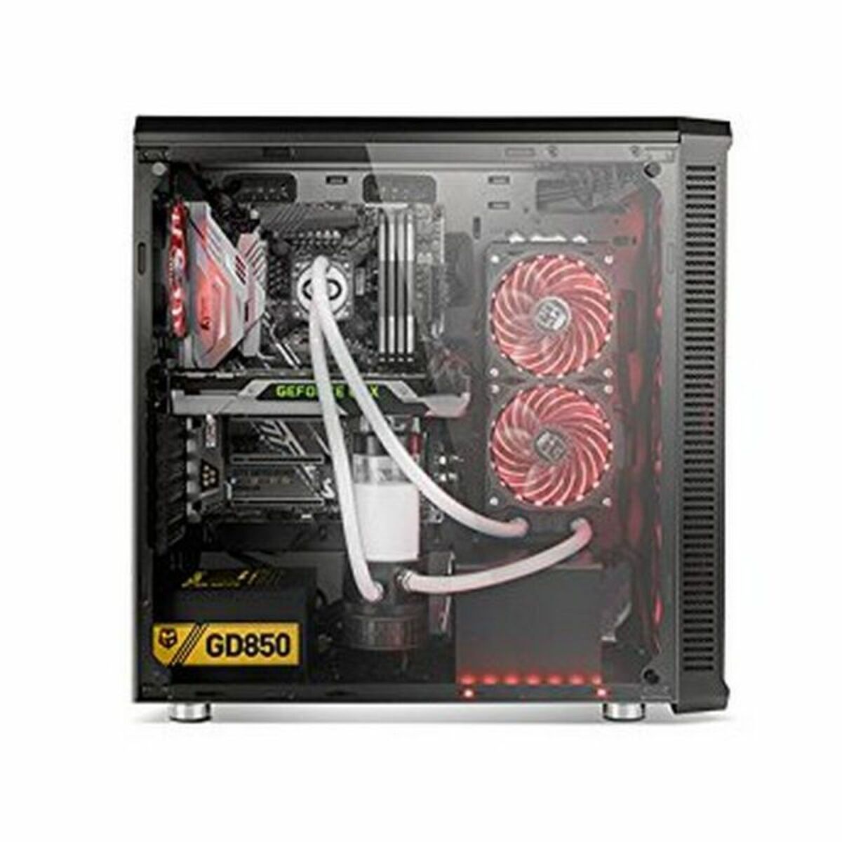 Caja Semitorre ATX Nox-Xtreme NXHUMMERTGX Negro