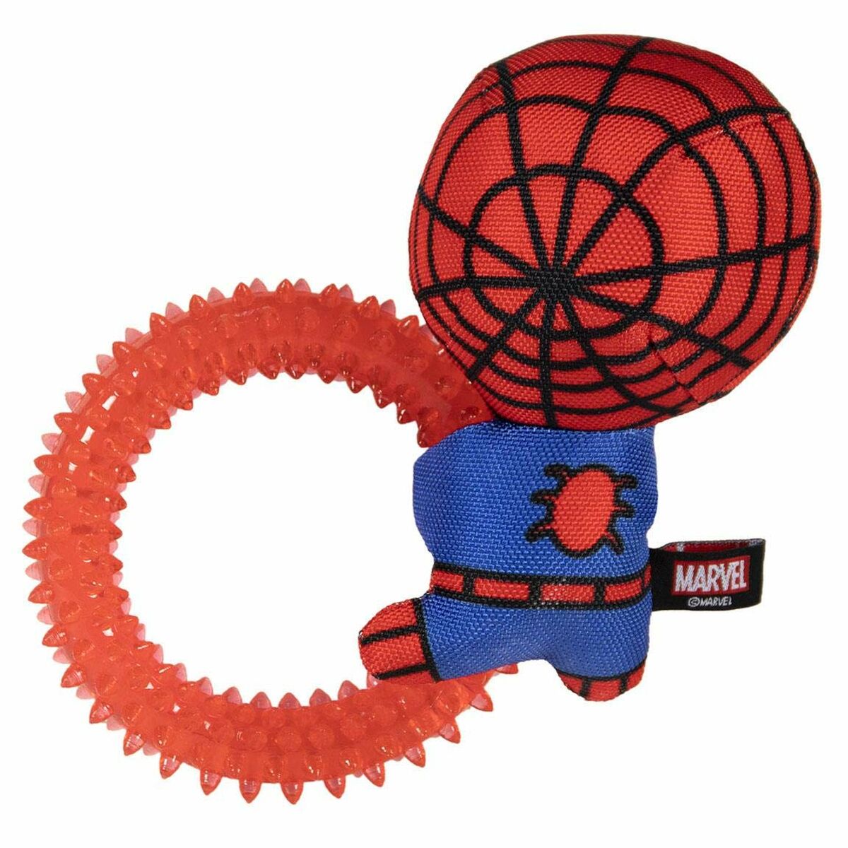 Juguete para perros Spider-Man   Rojo 7,0 x 12,5 x 18,5 cm (4 Unidades)