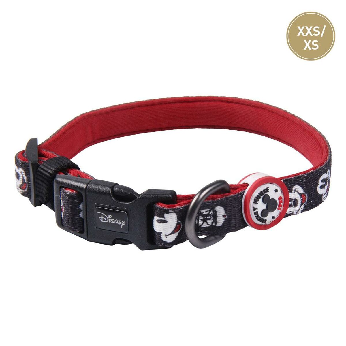Collar para Perro Mickey Mouse Negro