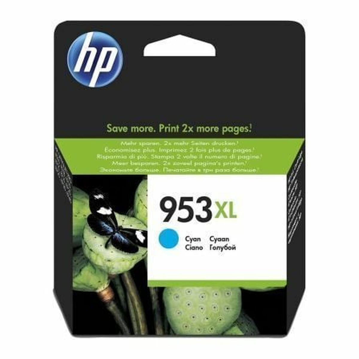 Cartucho de Tinta Original HP F6U16AE Cian