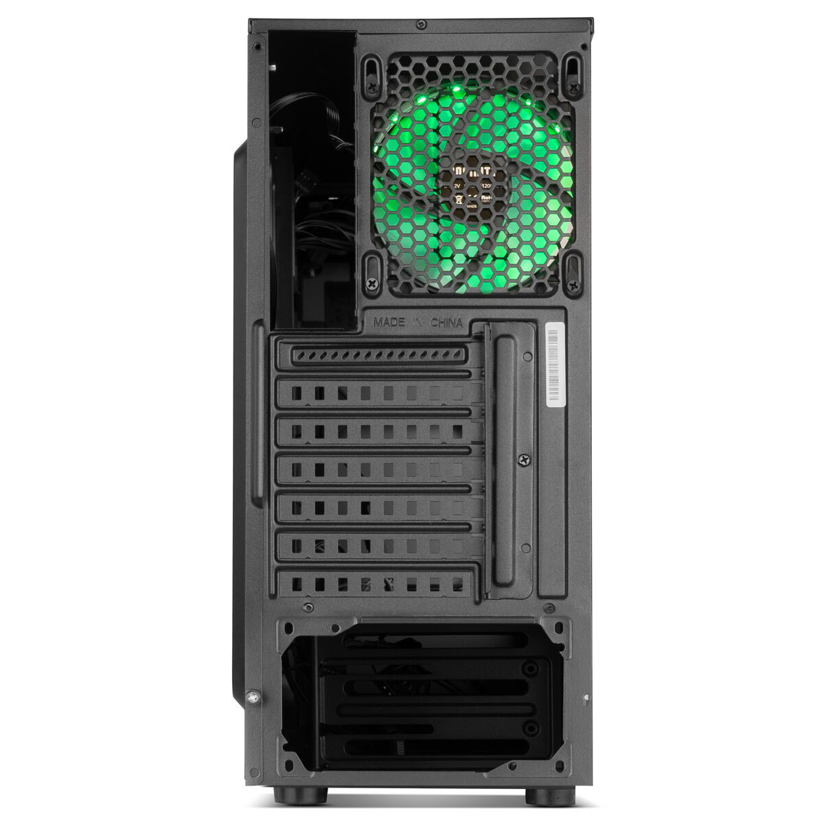 Caja Semitorre ATX Nox-Xtreme Infinity Omega RGB Negro