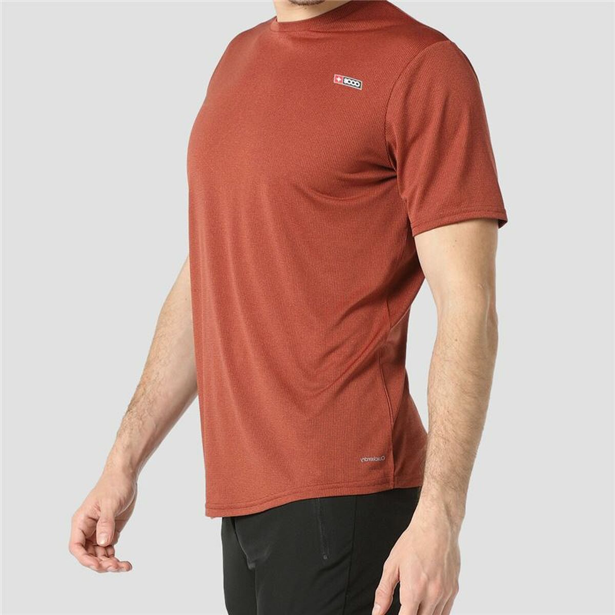 Camiseta Deportiva de Manga Corta +8000 Bernap  Marrón