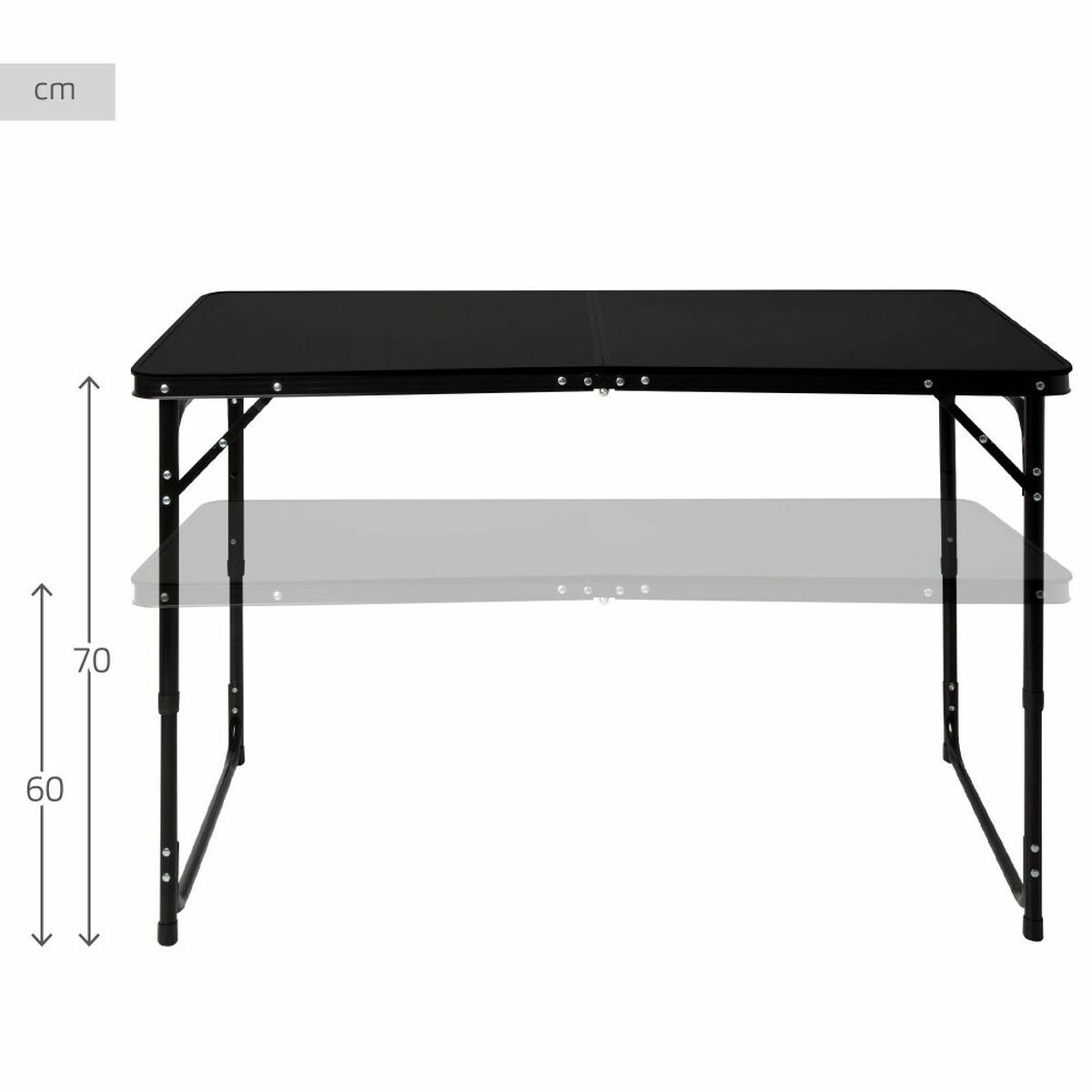 Mesa Plegable Aktive 120 x 70 x 60 cm