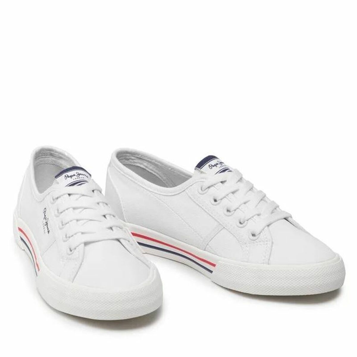 Zapatillas Deportivas Mujer Pepe Jeans Brady Basic Blanco