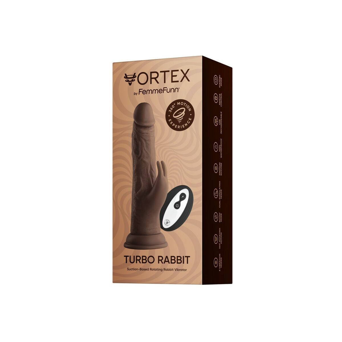 Consolador Realista FemmeFunn Marrón