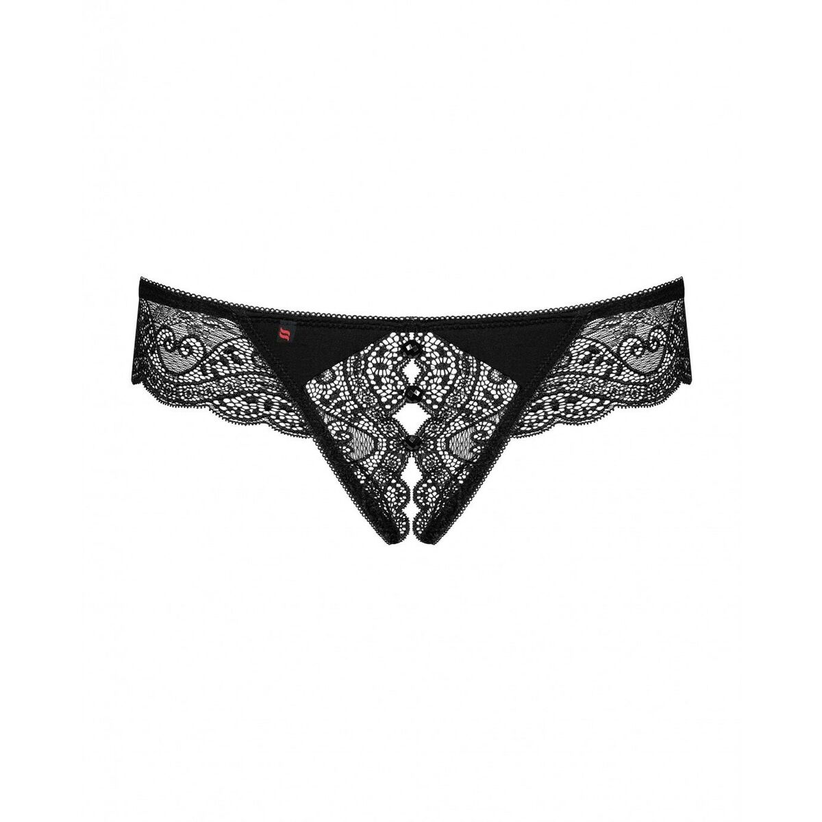 Tanga Obsessive Miamor Negro Encaje L/XL