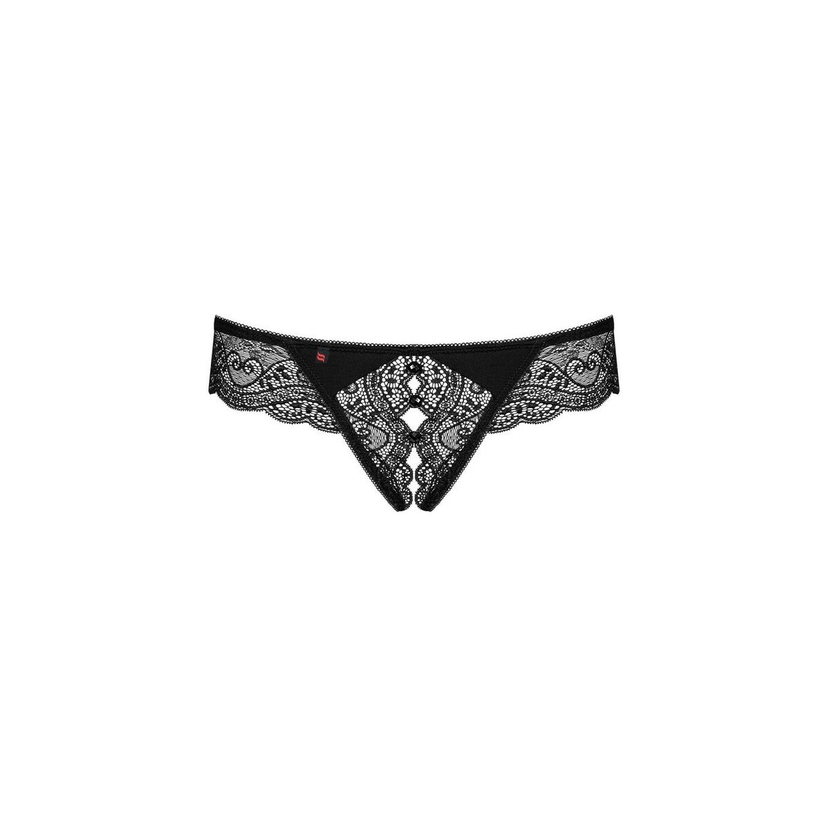 Tanga con Encaje Miamor Obsessive Miamor Negro S/M