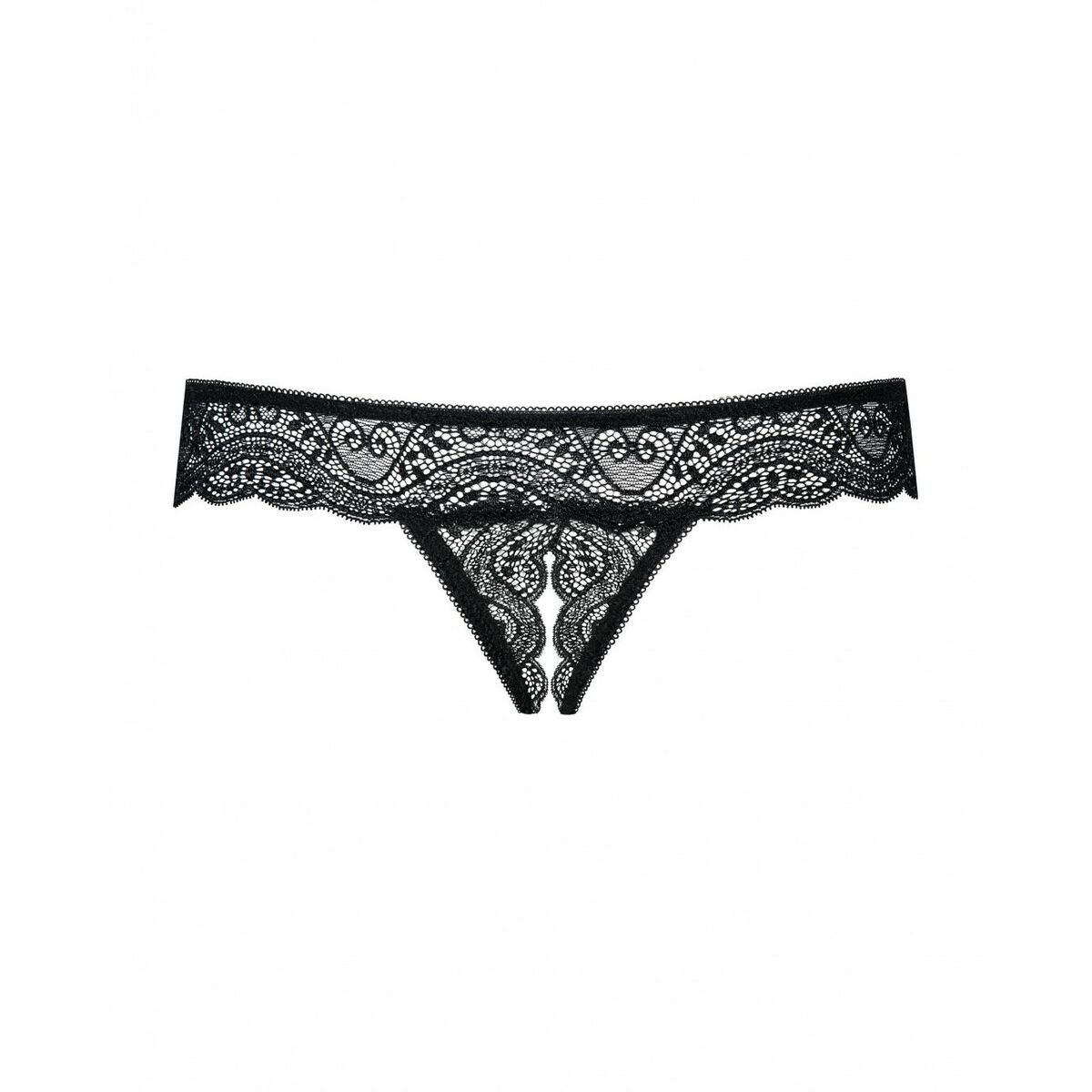 Tanga con Encaje Miamor Obsessive Miamor Negro S/M