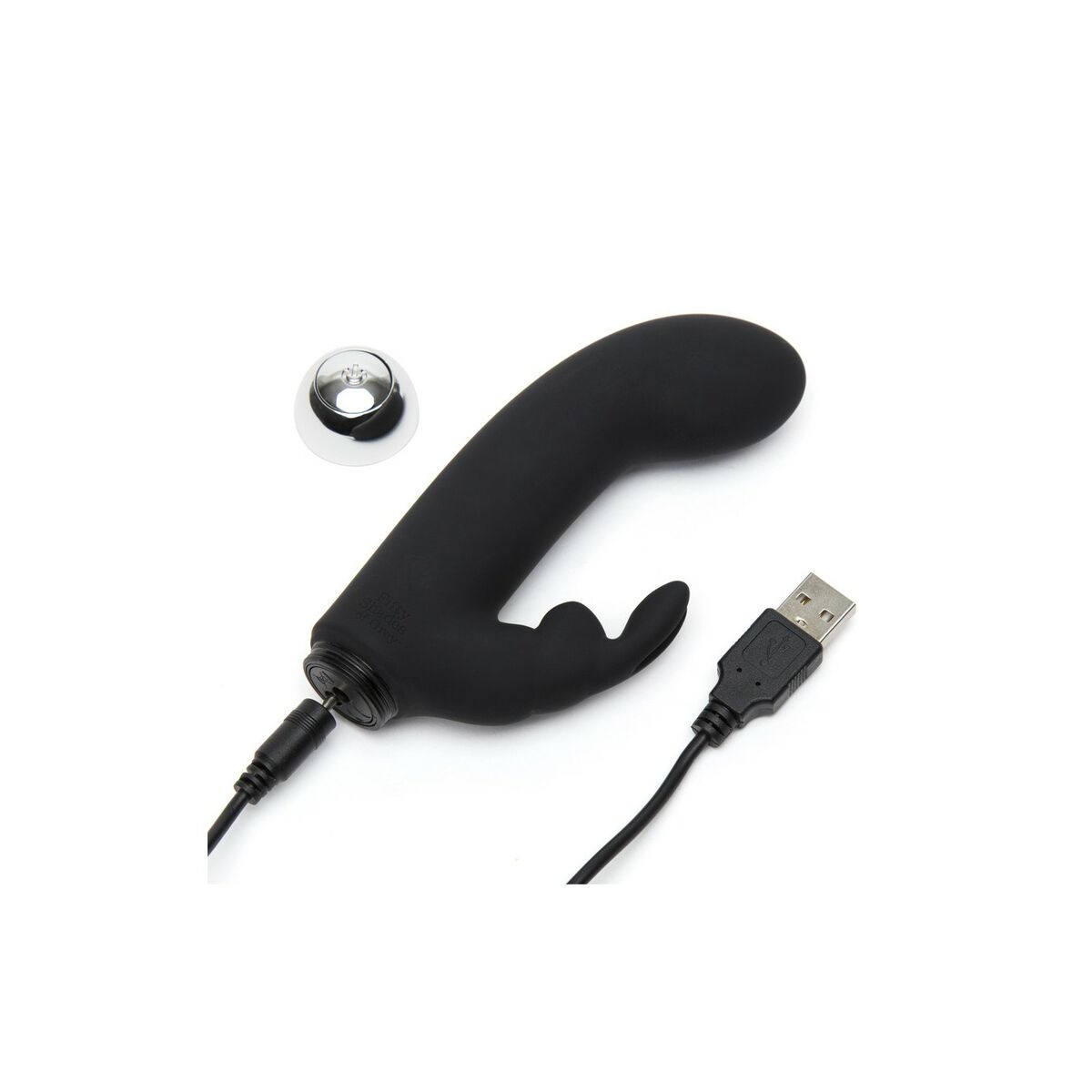 Vibrador Fifty Shades of Grey Greedy Girl Mini Rabbit Negro