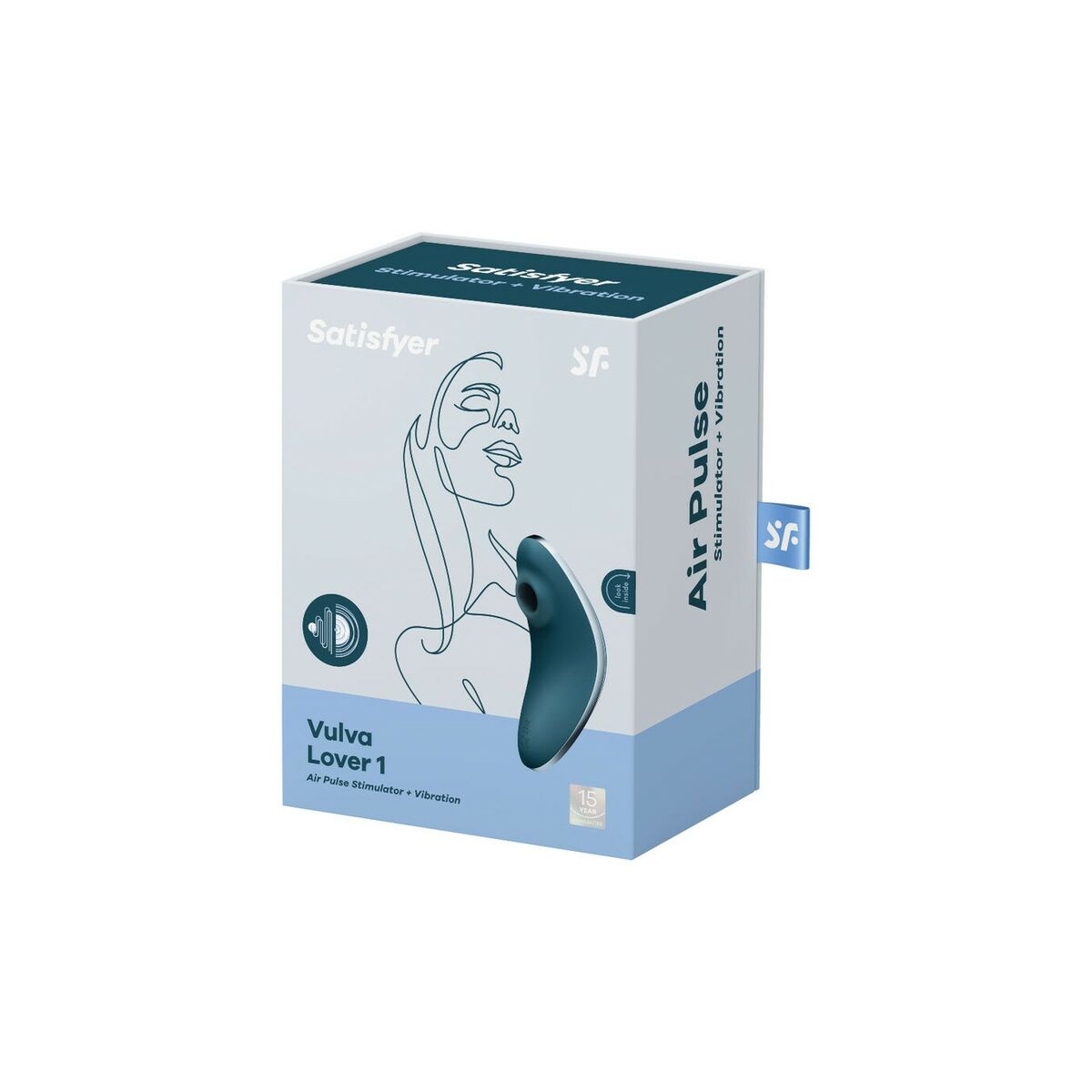 Succionador de Clítoris Satisfyer Lover 1 Azul