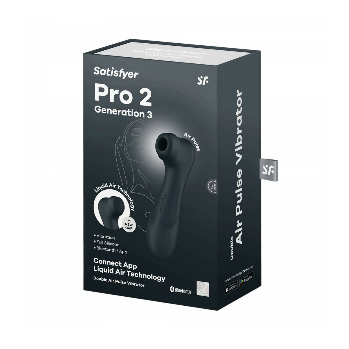 Succionador de Clítoris Satisfyer Pro 2 Generation 3 Negro