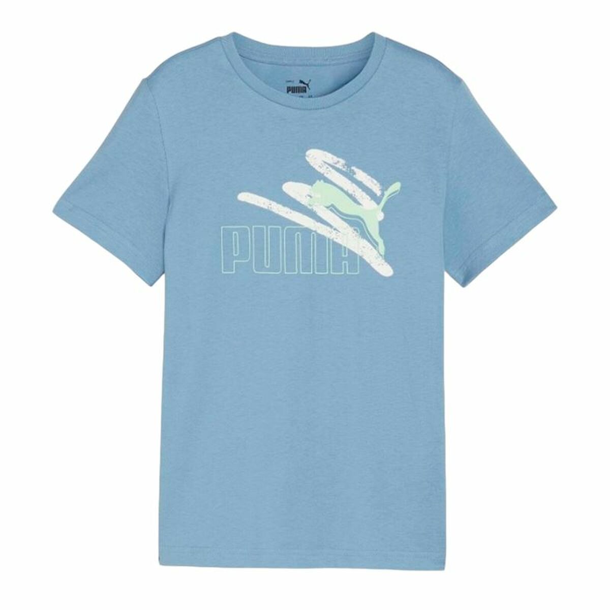Camiseta de Manga Corta Infantil Puma Essentials+ AB Summer