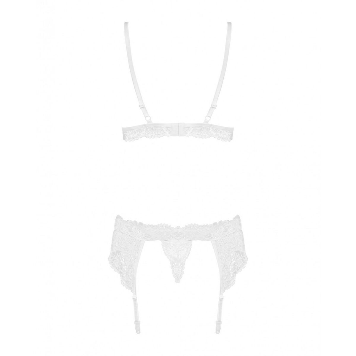 Conjunto de Lencería con Encaje Obsessive 810-SEG-2 S/M