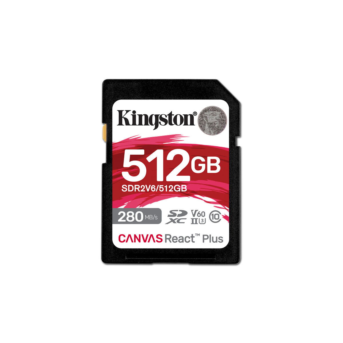 Tarjeta de Memoria SDXC Kingston Technology Canvas React Plus 512 GB